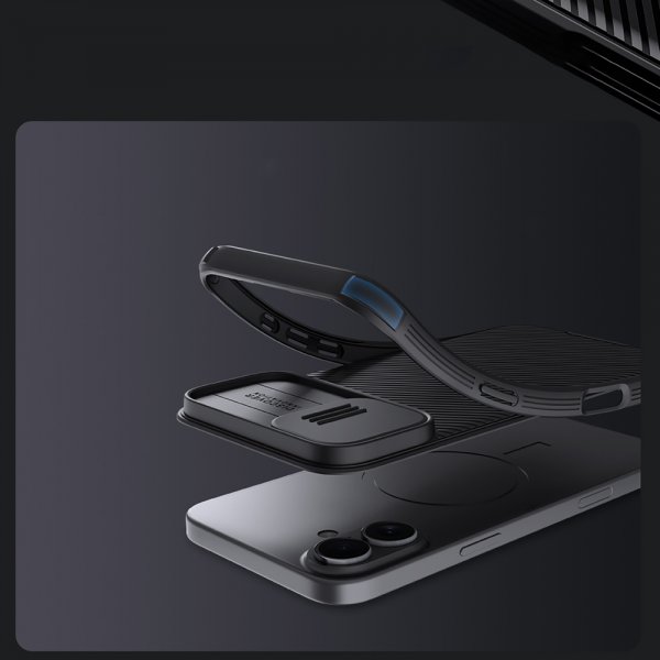 Nillkin iPhone 16 Skal CamShield Pro MagSafe Svart