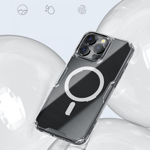 Nillkin iPhone 16 Pro Skal Nature Pro Series MagSafe Transparent