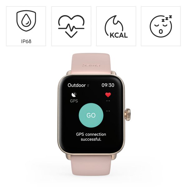 Hama Smartwatch 6010 Roseguld