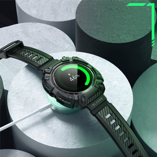 Supcase Samsung Galaxy Watch Ultra 47mm Armband ArmorBox Svart