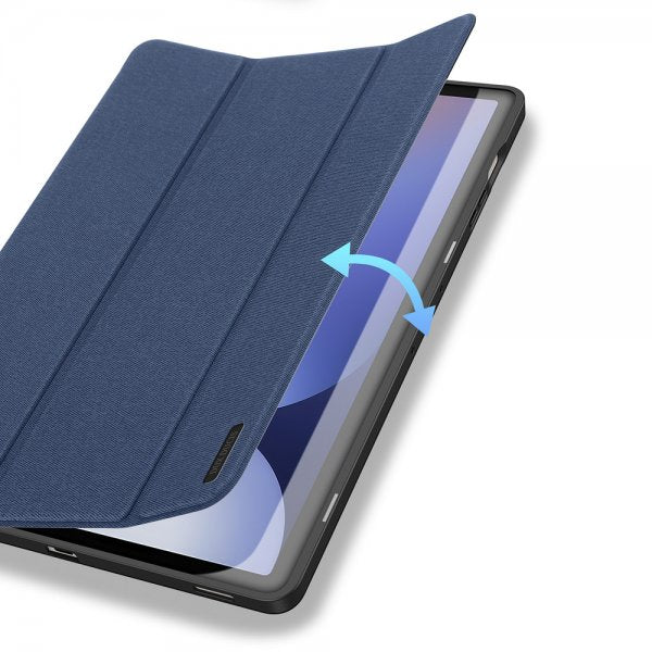 Dux Ducis Samsung Galaxy Tab S9 Plus/S9 FE Plus/S10 Plus Fodral DOMO Series Blå
