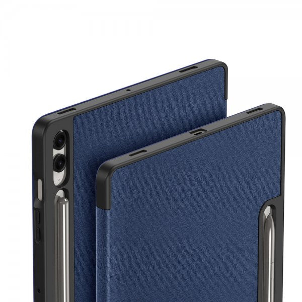 Dux Ducis Samsung Galaxy Tab S9 Plus/S9 FE Plus/S10 Plus Fodral DOMO Series Blå