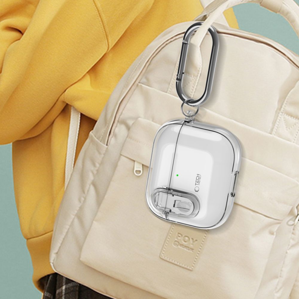 Tech-Protect AirPods 4 Skal Slim Hook Transparent