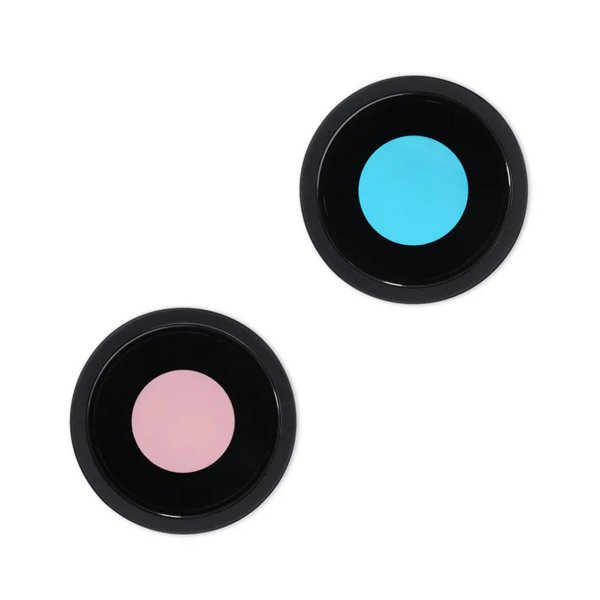 Kameralins med metallram iPhone 15 och 15 Plus - Svart