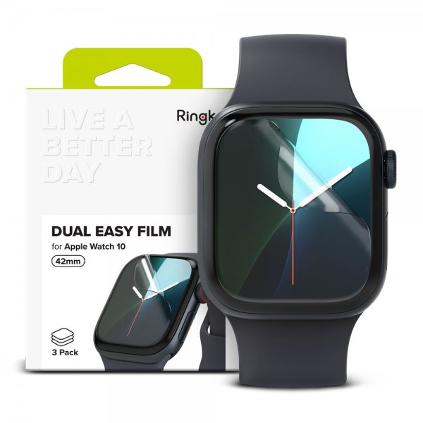 Ringke Watch 42mm Skärmskydd Dual Easy Film 3-pack