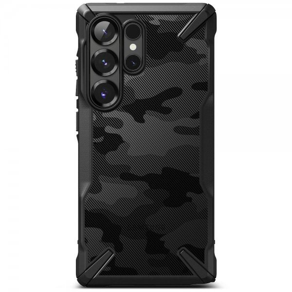 Ringke Samsung Galaxy S25 Ultra Skal Fusion X Camo Black
