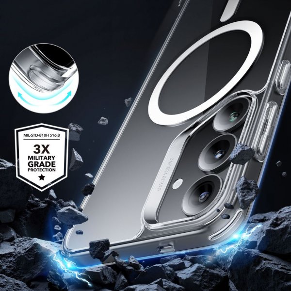 ESR Samsung Galaxy S25 Plus Skal Classic Hybrid HaloLock Transparent