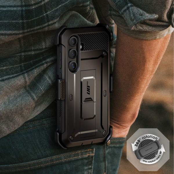 Supcase Samsung Galaxy S25 Skal UB Pro Svart