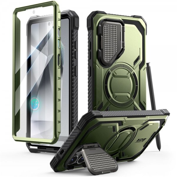 Supcase Samsung Galaxy S25 Ultra Skal ArmorBox MagSafe Grön