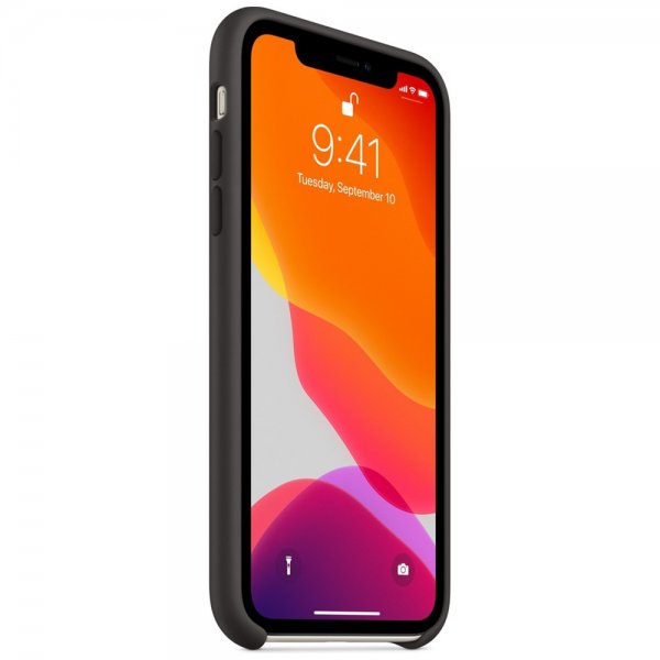 Apple Original iPhone 11 Skal Silicone Case Svart