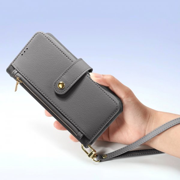Dux Ducis iPhone 15 Fodral 2-i-1 Lawa Series MagSafe Grå