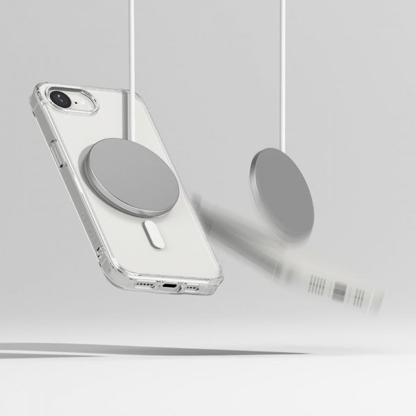 Ringke iPhone 16e/17e Skal Fusion Magnetic Transparent