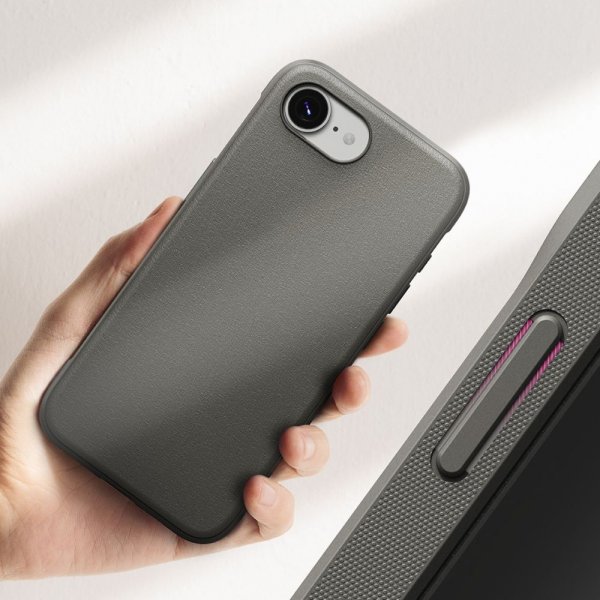 Ringke iPhone 16e/iPhone 17e Skal Onyx Grå