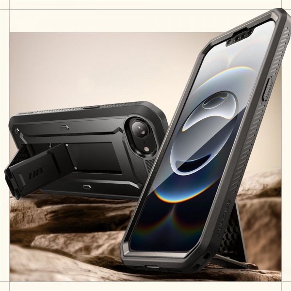 Supcase iPhone 16e/iPhone 17e Skal UB Pro Svart