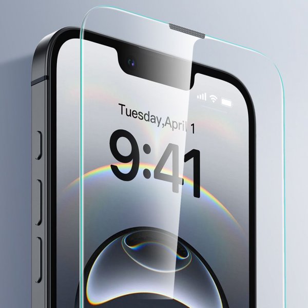 ESR iPhone 13/13 Pro/14/16e/17e Skärmskydd UltraFit 2-pack