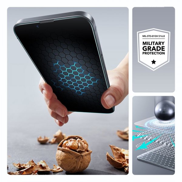 ESR iPhone 13/13 Pro/14/16e/17e Skärmskydd UltraFit 2-pack