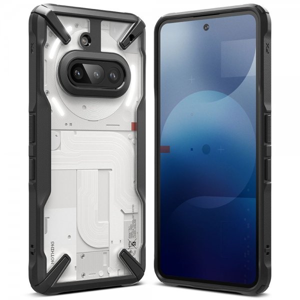 Ringke Nothing Phone (3a) Skal Fusion X Clear Black