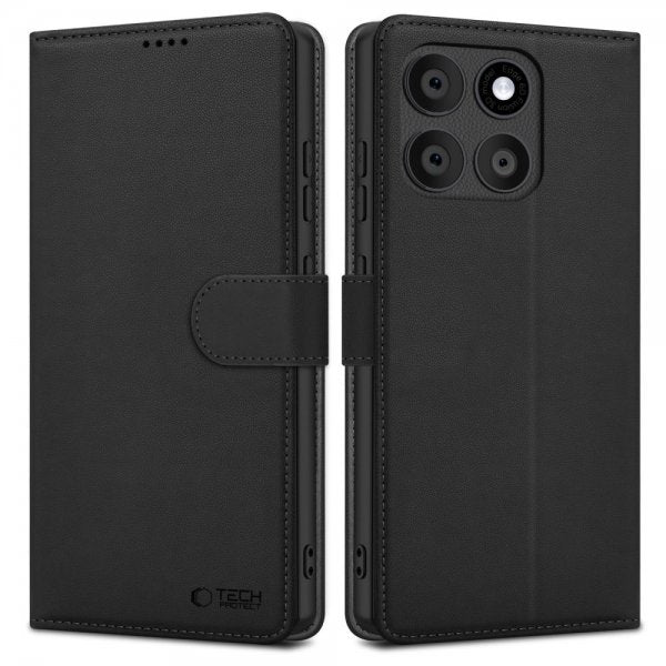 Tech-Protect Motorola Edge 60 Fusion Fodral Wallet Svart