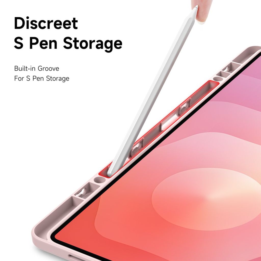Dux Ducis Samsung Galaxy Tab S11 Ultra/S12 Ultra Fodral Magi Series Rosa