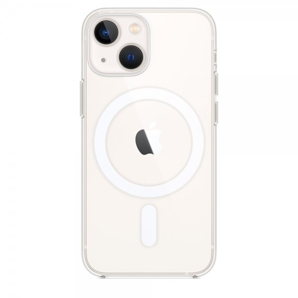 Apple Original iPhone 13 Mini Skal Clear Case MagSafe Transparent