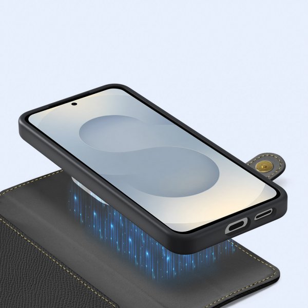 Dux Ducis Samsung Galaxy S25 Edge Fodral 2-i-1 Lawa Series MagSafe Svart