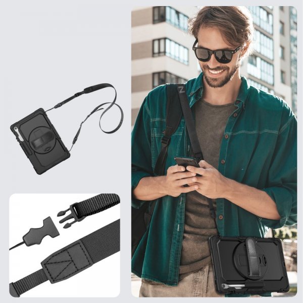 Tech-Protect Samsung Galaxy Tab S10 FE Plus Skal Solid Case Svart