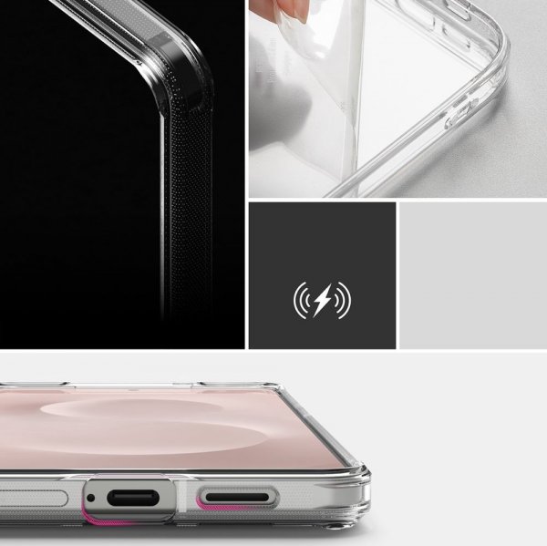 Ringke Samsung Galaxy S25 Edge Skal Fusion Transparent