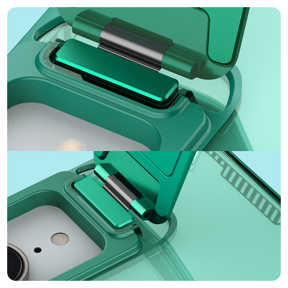 Nillkin iPhone 16e/iPhone 17e Skal Iceblade Prop MagSafe Grön