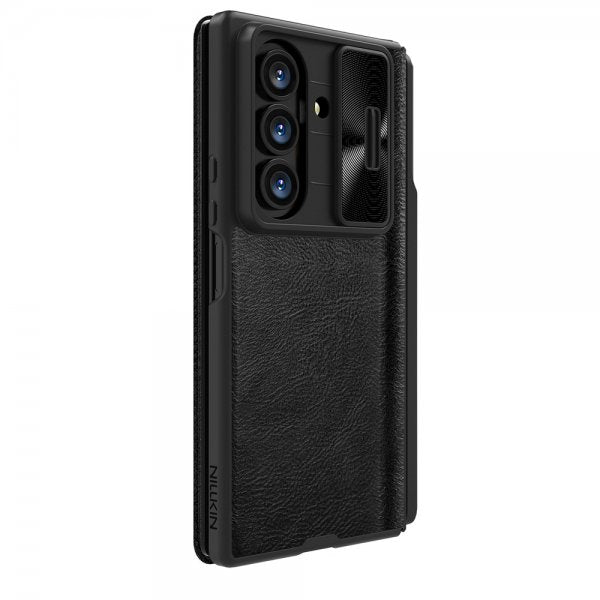 Nillkin Samsung Galaxy Z Fold 7 Fodral Qin Pro Leather Svart