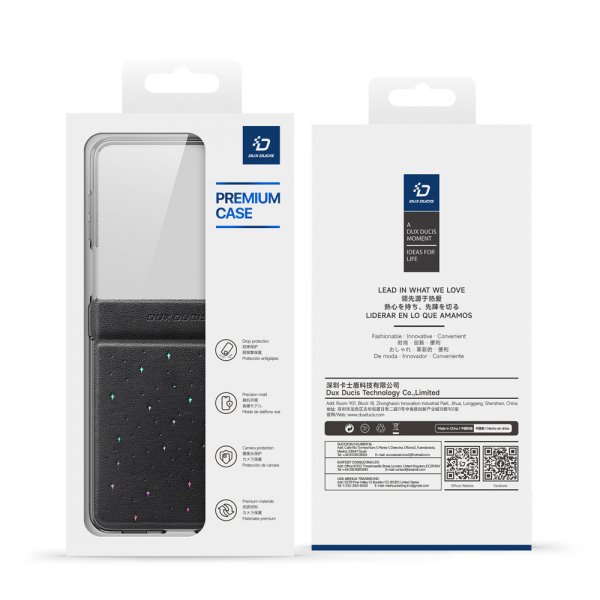 Dux Ducis Samsung Galaxy Z Flip 7 Skal Stex Series Svart