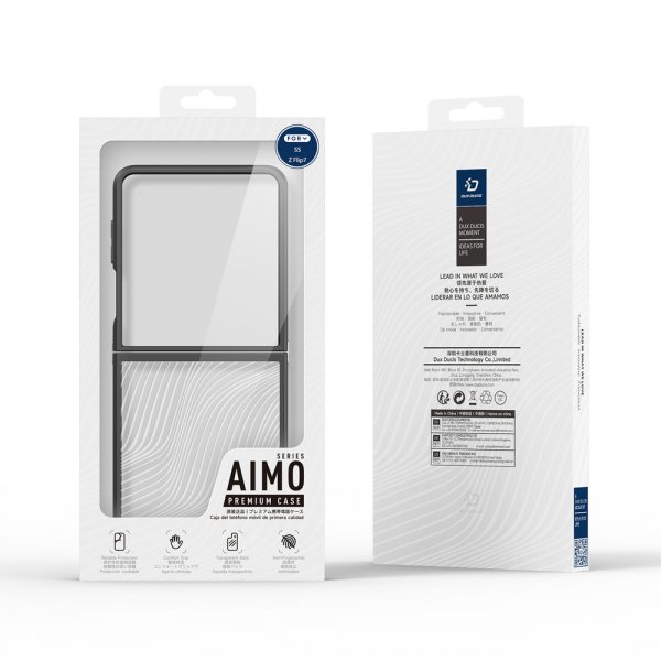 Dux Ducis Samsung Galaxy Z Flip 7 Skal Aimo Series Svart