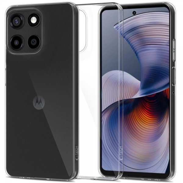 Tech-Protect Motorola Moto G56 Skal FlexAir Transparent