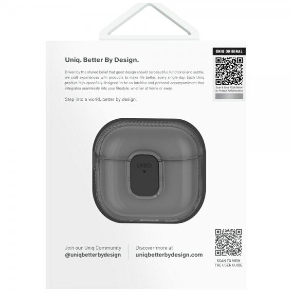UNIQ AirPods 4 Skal Glase Pro Orange