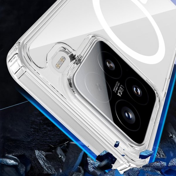 3mk Xiaomi 15 Skal Armor MagCase Transparent