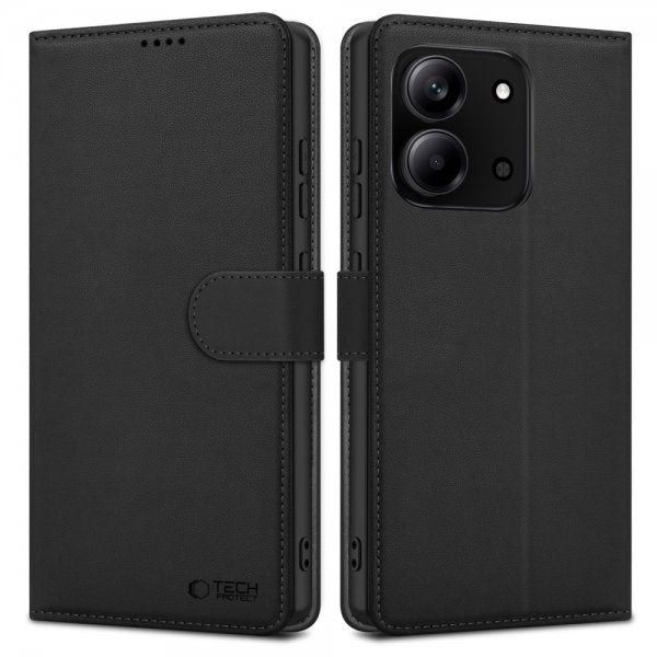 Tech-Protect Xiaomi Redmi 15C Fodral Wallet Svart