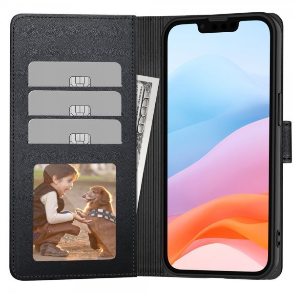 Tech-Protect Xiaomi Redmi 15C Fodral Wallet Svart