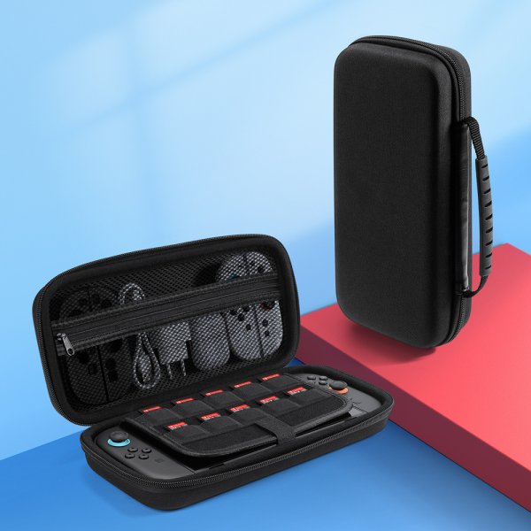 Dux Ducis Nintendo Switch 2 Väska med Handtag och Spelförvaring Svart