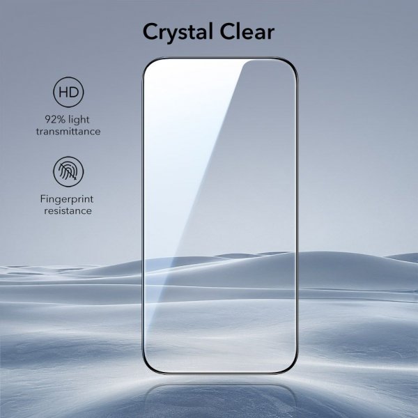 ESR iPhone 17 Pro Skärmskydd UltraFit 2-pack