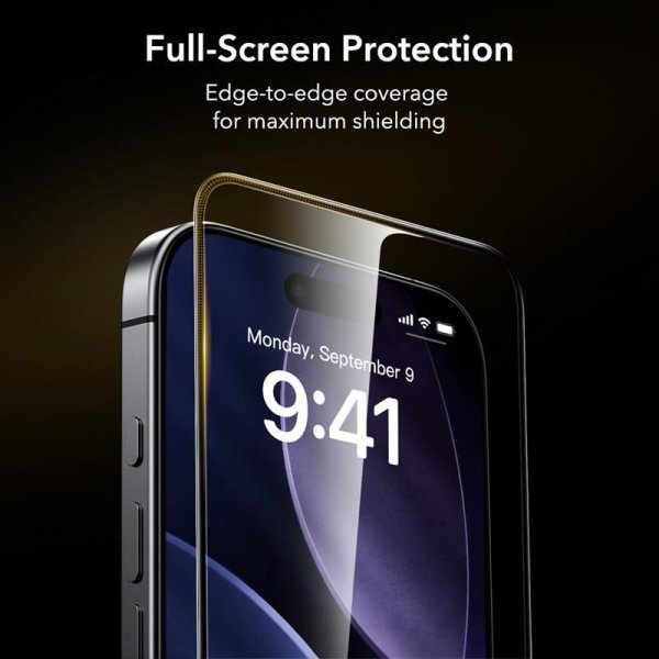 ESR iPhone 16 Pro/iPhone 17 Skärmskydd UltraFit Armorite Pro