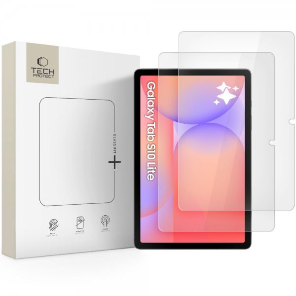 Tech-Protect Samsung Galaxy Tab S10 Lite Skärmskydd Glass Fit+ 2-pack