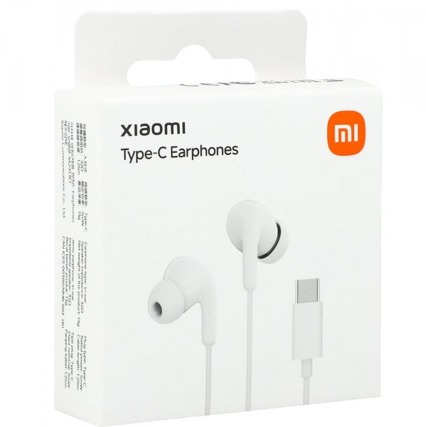 Xiaomi Trådade USB-C Hörlurar Type-C Earphones Vit