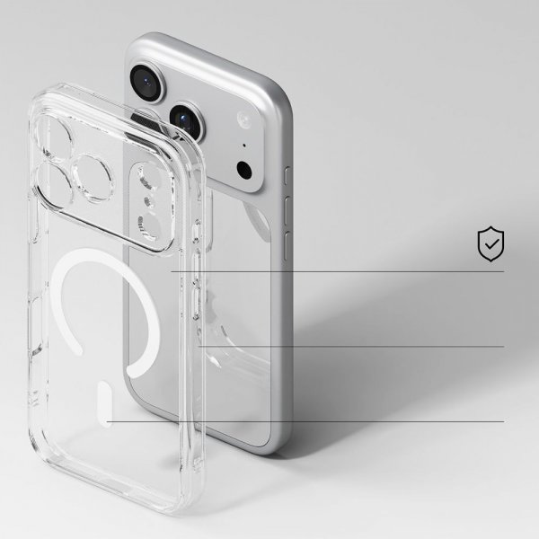 Ringke iPhone 17 Pro Max Skal Fusion Magnetic Transparent