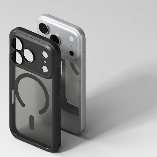 Ringke iPhone 17 Pro Skal Fusion Bold Magnetic Matte Svart