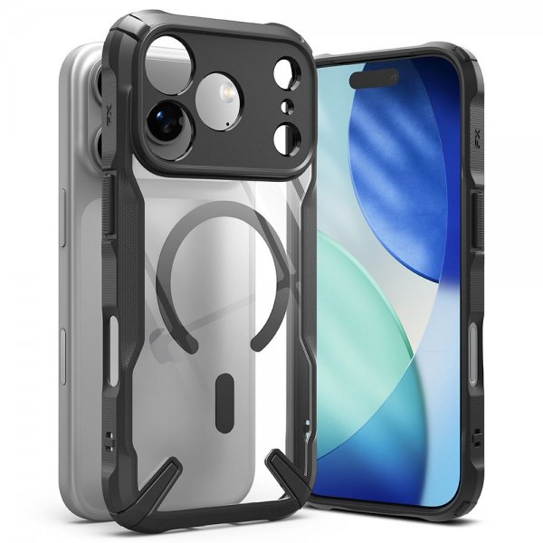 Ringke iPhone 17 Pro Skal Fusion X Magnetic Svart