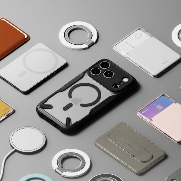 Ringke iPhone 17 Pro Skal Fusion X Magnetic Svart