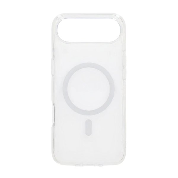iPhone Air Skal TPU MagSafe Vit Transparent