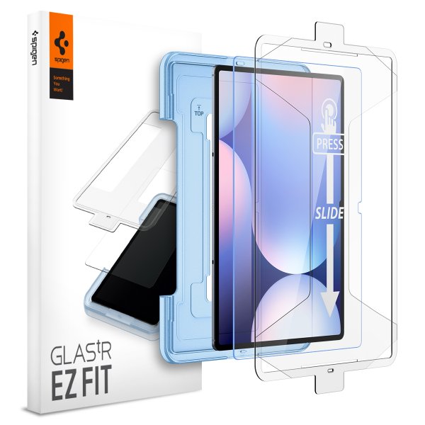Spigen Samsung Galaxy Tab S9 Ultra/Galaxy Tab S10 Ultra Skärmskydd GLAS.tR EZ Fit