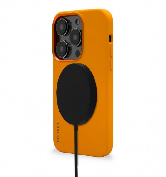 Decoded iPhone 14 Pro Max Skal Silicone Backcover Apricot