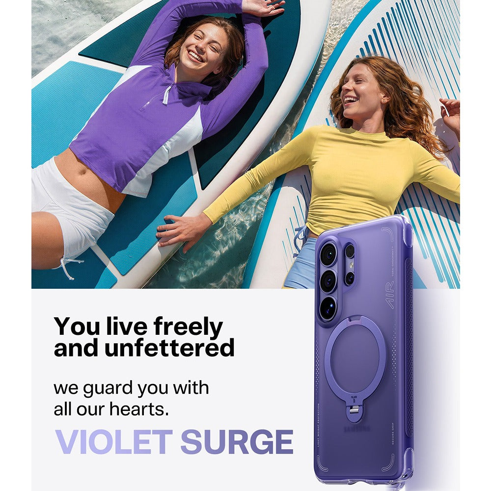 Torras Samsung Galaxy S26 Ultra Skal Ostand Q3 Air Violet Surge