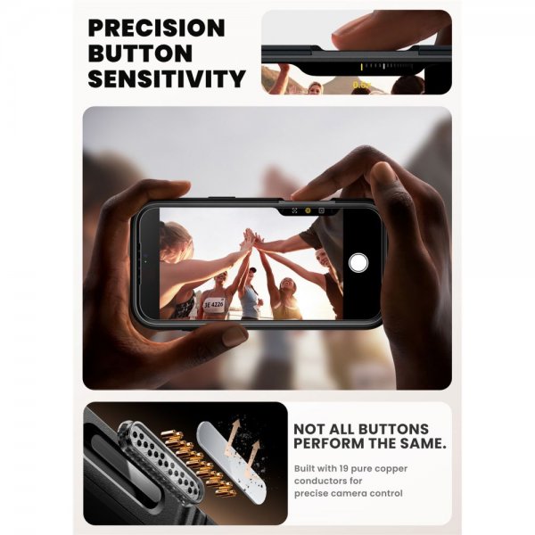 Supcase iPhone 17 Pro Max Skal Ares Flip MagSafe Svart